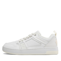 

Снікерcи Calvin Klein Jeans Basket Cupsole R Lth-Tpu Insert YM0YM00575 White/Ivory 0K7, Білий