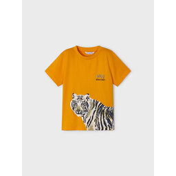 Mayoral Mayoral Camiseta 3007 Naranja Regular Fit