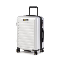 National Geographic Mažas Kietas Lagaminas National Geographic Cruise N164HA.49.23 Silver