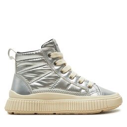 Geox Sneakersy Geox J Laquinny Girl J46M3C 0LVNF C1007 M Srebrny