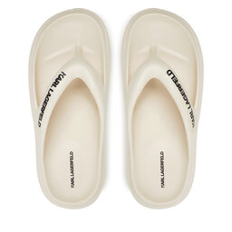 KARL LAGERFELD Джапанки KARL LAGERFELD Skoona II KL85025 Бял