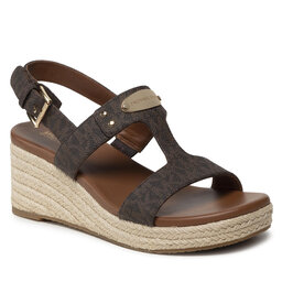 MICHAEL Michael Kors Еспадрили MICHAEL Michael Kors Mk Plate Wedge 40T2MKMS1B Brown Multi