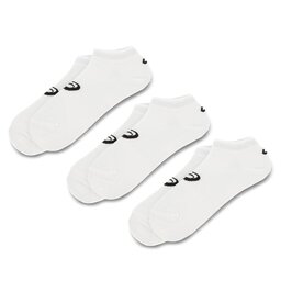 Asics Súprava 3 párov kotníkových ponožiek unisex Asics 3PPK Ped Sock 155206 White 0001