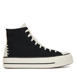Converse Sneakers Converse Chuck Taylor All Star Lift Platform Crafted Laces A12552C Μαύρο