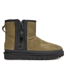

Снігоходи Ugg W Classic Mini Zipper Tape Logo 1144034 BTOL, Зелений