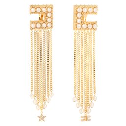 Elisabetta Franchi Clip-on örhängen Elisabetta Franchi OR-38B-37E2-V265 Oro 610