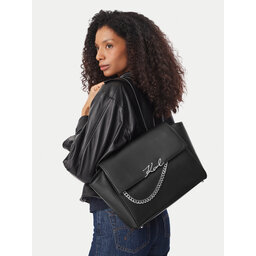 KARL LAGERFELD Handtasche KARL LAGERFELD B4W30068 Schwarz