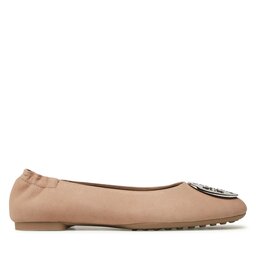 

Балетки Tory Burch Claire Ballet 147378 Almond Flour/Gold/Silver 200, Бежевий