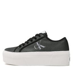 

Кросівки Calvin Klein Jeans Cupsole Flatform Ny Pearl Wn YW0YW01221 Black/Lavender Aura BEH, Чорний