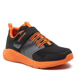 Geox Sneakers Geox J Sprintye B. A J26GBA 0CEFU C0038 D Black/Orange