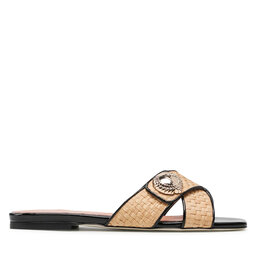 

Шльопанці Pollini SA28191C0ETS110A Natur/Nero, Бежевий