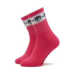 Chiara Ferragni Calzini lunghi da donna Chiara Ferragni 74SB0J02 Carmine Rose
