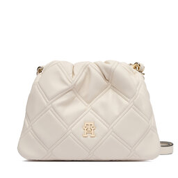 Tommy Hilfiger Handtasche Tommy Hilfiger Th Feminine Mini Crossover AW0AW18718 Creme