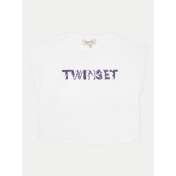 TWINSET TWINSET Póló 251GJ2537 Fehér Regular Fit