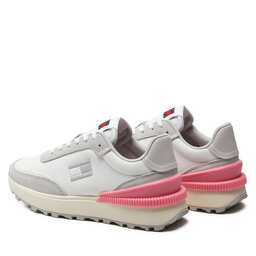 

Снікерcи Tommy Jeans Tjw Tech Runner Ess EN0EN02511 Ecru / Light Cast / Pink YBL, Білий