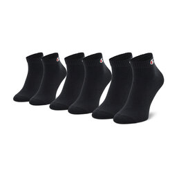 Champion 3er-Set niedrige Unisex-Socken Champion U24559 KK001 Nbk/Nbk/Nbk