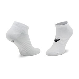 

Набір з 3 пар низьких жіночих шкарпеток 4F, Білий