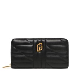 Liu Jo Veľká dámska peňaženka Liu Jo Ecs Xl Zip Around AF3127 E0426 Nero 22222