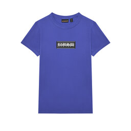 Napapijri Napapijri T-Shirt S-Chamois NP0A4HYL D Blau Regular Fit