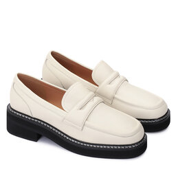 Kazar Loaferice Kazar Ivette 69112-01-B6 Złamana biel