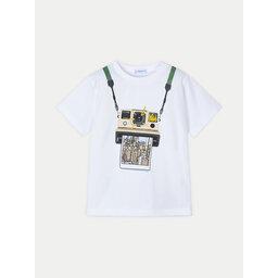 Mayoral Mayoral Camiseta 3044 Blanco Regular Fit