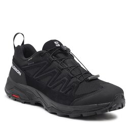 Salomon Туристически Salomon X Ward Leather GORE-TEX L47182300 Black/Black/Black