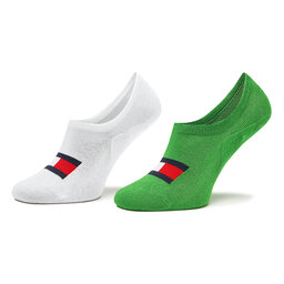 Tommy Hilfiger Set di 2 paia di pedulini da uomo Tommy Hilfiger 701223928 Verde