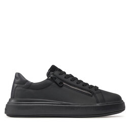 

Снікерcи Calvin Klein Low Top Lace Up Zip HM0HM00746 Triple Black 0GL, Чорний