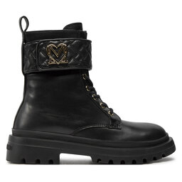 LOVE MOSCHINO Schnürstiefeletten LOVE MOSCHINO JA24175G1LIA0000 Schwarz