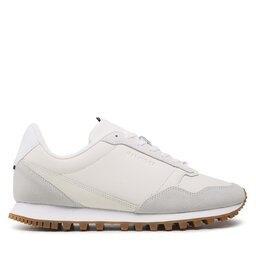 

Снікерcи Tommy Hilfiger Elevated Runner Leather Mix FM0FM04357 Light Cast PSU, Сірий