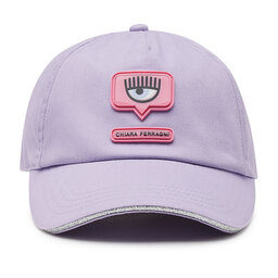 

Бейсболка Chiara Ferragni 73SBZK14 Violet Tulle 303, Фіолетовий