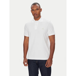 Moose Knuckles Moose Knuckles Polo marškinėliai Everett M34MT712 Balta Slim Fit