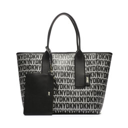 DKNY Sac à main DKNY Grayson Lg Tote R33A2X07 Bk Logo-Bk XLB