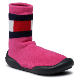 Tommy Hilfiger Hausschuhe Tommy Hilfiger Slipper T1A0-30874-1072 Fuchsia 313