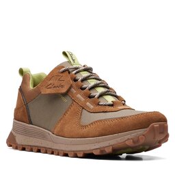 Clarks Halbschuhe Clarks ATLTrekWalkWP 26170148 Brown