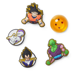Crocs Прикраса для взуття Crocs Dragon Ball Z 5 Pack 10014531 Кольоровий