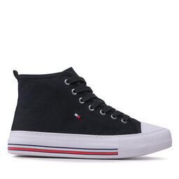 

Кеди Tommy Hilfiger High Top Lace-Up T3A9-32679-0890 S Black 999, Чорний