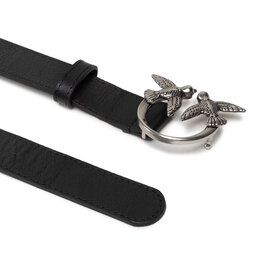 

Жіночий ремінь Pinko Love Chandelier Belt H3 20222 PLT01 1H214A.A088 Black Z990, Чорний