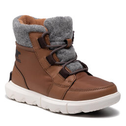 Sorel Stövletter Sorel Explorer II Carnival Felt Wp NL4454 Velvet Tan/Blackened Brown 242