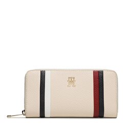 Tommy Hilfiger Große Damen Geldbörse Tommy Hilfiger Th Emblem Large Za Corp AW0AW15119 AA8