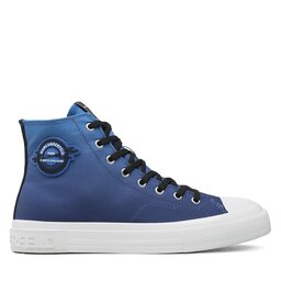 

Кеди KARL LAGERFELD KL50366 Blue Canvas, Голубий