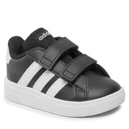 adidas Buty adidas Grand Court Lifestyle Hook and Loop Shoes GW6523 Black