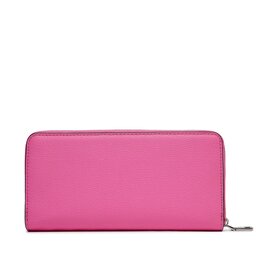 

Великий жіночий гаманець Calvin Klein Jeans Minimal Monogram Zip Around K60K611269 Pink Amour TO5, Рожевий