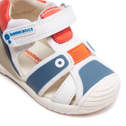 

Босоніжки Biomecanics 242154-A Blanco Y Naranja, Білий