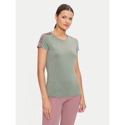 EA7 Emporio Armani EA7 Emporio Armani Majica 6DTT03 TJKUZ 1898 Zelena Regular Fit