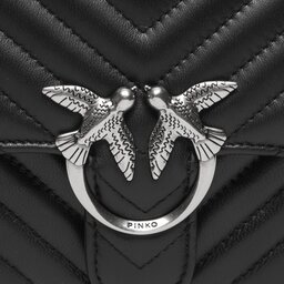

Сумка Pinko Love One Top Handle Mini Light . PE 23 PLTT 100071 A0GK Black Z99O, Чорний