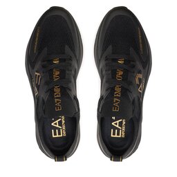 

Снікерcи EA7 Emporio Armani X8X113 XK269 M701 Triple Black/Gold, Чорний