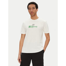 C.P. Company C.P. Company Marškinėliai 18CMTS307A005431G Balta Regular Fit
