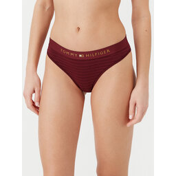 Tommy Hilfiger Tommy Hilfiger Klasične spodnje hlačke UW0UW05588 Bordo rdeča Regular Fit