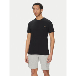 INDICODE INDICODE Футболка Inandorra 41-104 Чорний Regular Fit